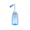 Neti Pot Sinus Rinse Bottle Nose Wash Cleaner Pressure Rinse Nasal Irrigation for Adult & Kid BPA Free 260 ML with Sticker Thermometer(Light Blue)