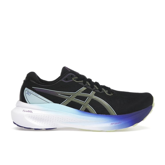 ASICS Women's Gel-Kayano 30 Black Glow Yellow Shoes, from StockX