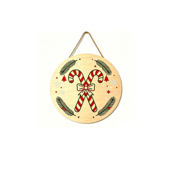 Christmas Tree Ornaments Christmas Decorations Wooden Creatives Christmas Ornaments Round Furniture Ornaments Christmas Decorations Hanging Ornaments