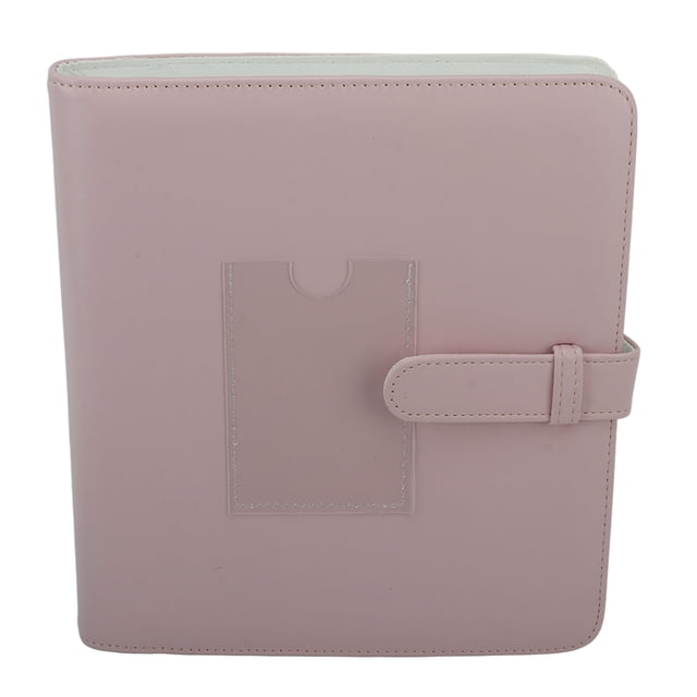 Álbum de fotos instantáneo de 3 pulgadas, 273 bolsillos, de piel sintética, miniálbum de fotos para regalo de cumpleaños, color rosa