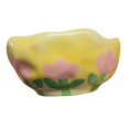 thumbnail image 1 of Hand Pinched Japanese Style Retro Ceramic Bowl Cereal Ice Ins Easy to Baking Fruit Tray Dinner Bowls Kitchen Tools Cutlery Yellow, 1 of 8