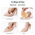thumbnail image 5 of Women Metatarsal Pads,Ball of Foot Cushions,Heel Pads Inserts for Loose Shoe,Reducing Foot Pain,No Slip Heel Grips Liners Shoe Pads, 5 of 8