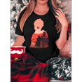 thumbnail image 1 of Camiseta De Verano Para Mujer, Cuello Redondo, Para Mochilero, Vacaciones En La CalleWomen's Casual Graphic Tee - Fun Street Style Youth Print, Round Neck Short Sleeve, Comfortable Polyester Blend,, 1 of 7