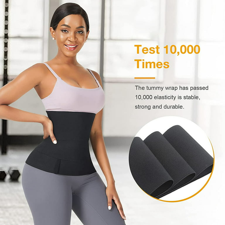 shrink Waist Trimmer - Sweat Band Waist Trainer for Women and Men; Workout  Equipment for Home Workout and Gym Exercise; Waist Wrap Hourglass Body