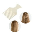 thumbnail image 5 of Unique Bargains 1 Pc Flat Handle Marble Hair Insert Comb Colorful White Acetate Sheet, 5 of 5