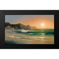 thumbnail image 2 of Beregovaya, Elena 18x12 Black Modern Framed Museum Art Print Titled - Evening wave, 2 of 5