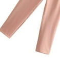 thumbnail image 3 of Baqcunre Women's Solid High-Waisted Straight-Leg Pants with Daily Commuting Wear Size XS-XL,Women's Pants Womens Fashion Womens Clothes Pants for Women Pink, 3 of 7