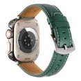 thumbnail image 2 of GadgetCom Replacement Band Compatible With Apple Watch Series 10 46mm , Genuine Leather Strap Bracelet for Apple Watch Ultra 1 2, 2 of 3