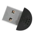 thumbnail image 1 of Mini Microphone USB, Microphone Portable PC USB Studio Microphone de Discours Enregistrement Audio Adaptateur pour Ordinateur PC, 1 of 7