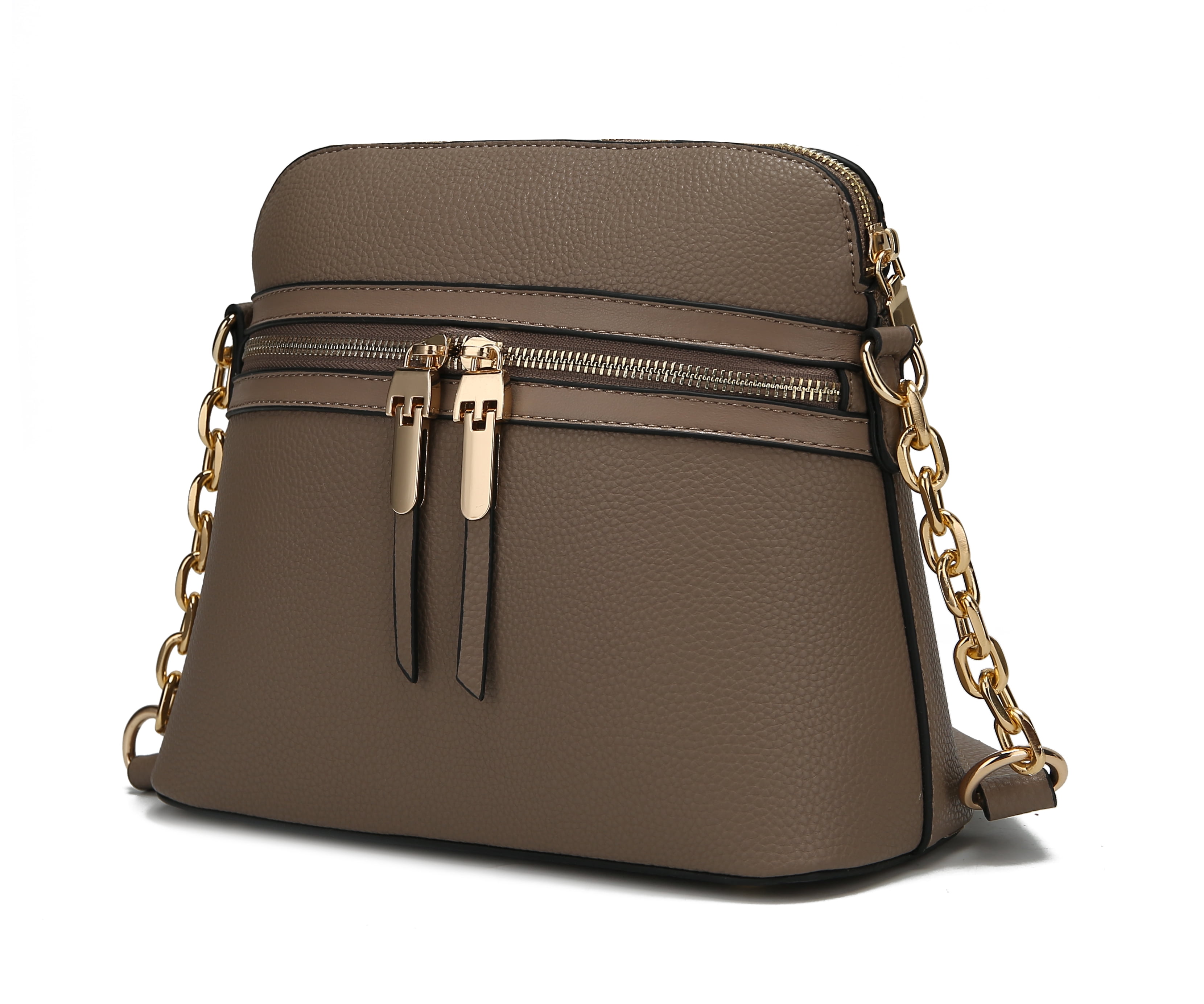 MKF Collection Women's Kelis Solid Crossbody Bag by Mia K.