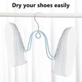 thumbnail image 5 of Qocolhg 5 Pcs Shoe Hanging Hooks,Shoe Storage Rack Suitable for Basketball Shoes,Football Shoes, Leather Shoes,Sports Shoes,Slippers,Cloth Shoes,Shoes Hanger Drying Racks, Blue, 5 of 6