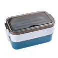 thumbnail image 1 of Bento Box for Students Kids Office Workers Blue, 1 of 5