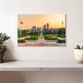 thumbnail image 2 of Elephant Stock Des Moines Park And Skyline Wall Art - Horizontal Canvas Wall Art - Living Room Wall Decor - Places Canvas - Gray And Orange Decor - 12" x 8", 2 of 4