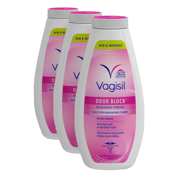 Vagisil Daily Intimate Deodorant Powder, 8 oz., 3 Pack