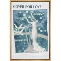IDEA4WALL Framed Canvas Art Wall Decor Cover for Love Master Aritst Maurice Denis Oil Painting Expressionism Contemporary for Dorm Home Office - 24"x36"