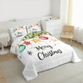 thumbnail image 3 of Castle Fairy 3-Piece Full Size Comforter Set - Christmas Lights Holiday Print, 3 of 8