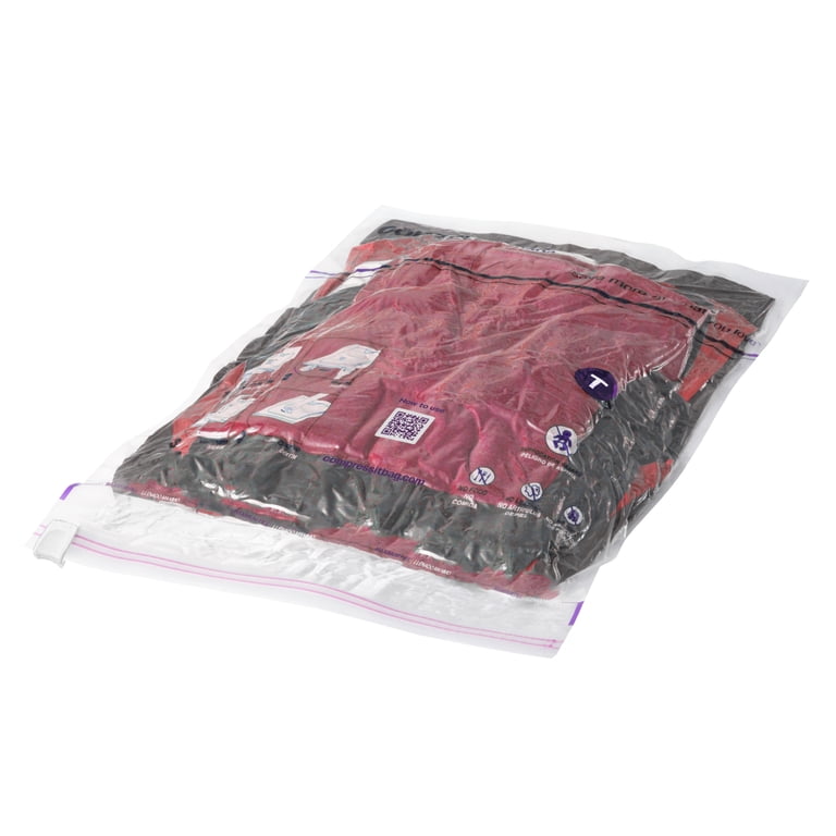 Compressit Storage Bags, 4-Pack Vacuum Compression Set photo 3