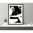 thumbnail image 3 of Abstract Artwork Back White  S Canvas Prints Framed art, 3 of 5