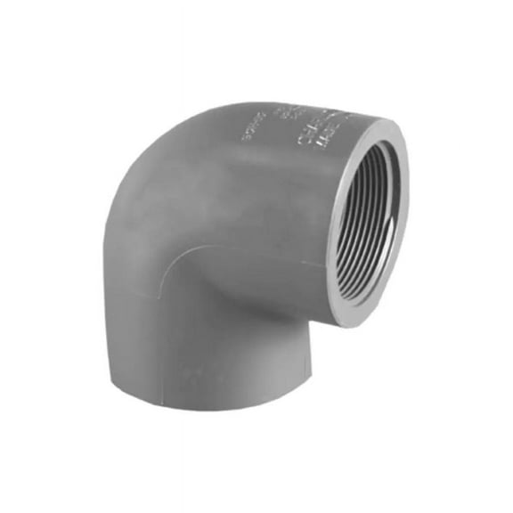 Charlotte Pipe 1-in x 1-in dia  Schedule 80 Elbow PVC Fitting - #66622