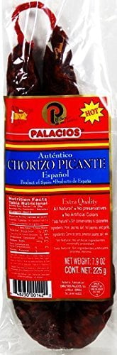 5-Pack Hot Palacios Chorizo by Palacios