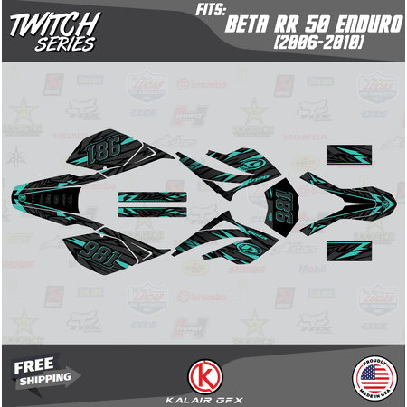 Kalair GFX Graphics Kit for Beta RR50 (2006-2010) Twitch Series Kalair GFX Graphics Kit for Beta RR50 (2006-2010) Twitch Series