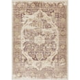 thumbnail image 2 of Well Woven Millie Tribal Lavender Medallion Area Rug 8x11 (7'10" x 10'6") Purple Beige Modern Distressed Oriental Plush Super Soft Carpet, 2 of 8
