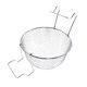 thumbnail image 5 of Colador de cocina de acero inoxidable con asa para freír y escurrir aceite. M, 5 of 9