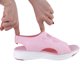 thumbnail image 3 of Sandalias planas de malla con punta abierta y antideslizante para mujer Zapatillas deportivas de malla antideslizantes con punta abierta (rosa 38), 3 of 9