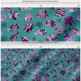 thumbnail image 2 of Soimoi Cotton Voile Fabric Coral & Textured Fish Ocean Printed Craft Fabric by The Yard 42 Inch Wide, 2 of 7