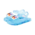 thumbnail image 2 of Gubotare Little Girl Sandals Girls' Flat Sandals Sparkling Butterfly Mary Jane Shoes for Toddler Princess Dress-Up Summer Casual Sandals (Blue,Size 7), 2 of 7