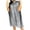 Silver, variant on CAICJ98 Long Dresses For Women Women's Lace Long Sleeve Dress V-Neck Elegant Tight Folds Dresses Gold,L