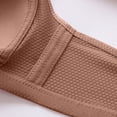 thumbnail image 5 of Ropa interior de sujetador de perspectiva calada cómoda de Color sólido para mujer sin llantas Fridja  nalpqowj34868, 5 of 5