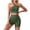 Army Green, variant on WEIee Yoga Clothes for Women Set Workout Outfits for Women One-shoulder Back Beauty Solid Color Tank Top Elastic High Waist Shorts Tracksuit Suit Fashion Holiday Fitness Sportswear Army Green L
