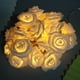thumbnail image 1 of Cadena de luces de flores BuyWeek USB 20 LED 3 metros decoración de rosas, 1 of 12