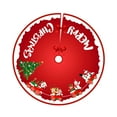 thumbnail image 3 of Árbol de Navidad Roca, Delantal para Árbol de Navidad, Diámetro 90 Cm, Fácil de Instalar, Cálido Estilo B, 3 of 9