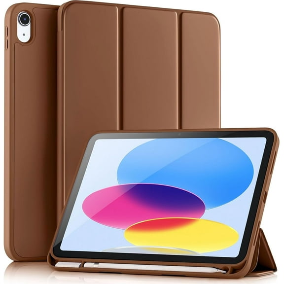 GEAK Compatible with Apple iPad A16 11th Generation 11 inch Case & iPad 10th Generation Case Cover with Pencil Holder