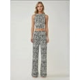 thumbnail image 6 of Wide Leg Zebra Print Trousers, 6 of 6