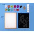 thumbnail image 2 of Kit de manualidades Kitfix Sequin Art Geckos 27 x 36 cm azul, 2 of 8