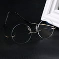 thumbnail image 2 of Vintage Rimless Bifocal Reading Glasses Round Flexible Mens Womens Readers Retro, 2 of 3