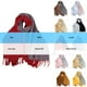 thumbnail image 2 of Bufandas de moda para mujer, cálidas, versátiles, chal, cómodas, informales, regulares, lisas, de poliéster., 2 of 4