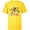 Yellow, variant on Disney 100 Years of Music and Wonder Color Fill Tunes D100 - Short Sleeve T-Shirt for Kids - Customized-White