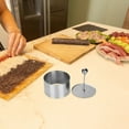 thumbnail image 3 of FELTECHELECTR Molde para hacer bolas de arroz, molde para sushi, molde para hacer bolas de arroz onigiri, molde para prensar bolas de arroz, molde para tiramisú (S), 3 of 4