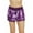 Purple, variant on 21728-OLIVE-S Riviera Sun Womens Shorts (Black, Small)