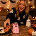 thumbnail image 5 of Halloween Ghost Can Holder Funny Ghost Figurine Decorative Drink Stand Universal Beverage Can Sleeve Spooky Holiday Tabletop Display, 5 of 5