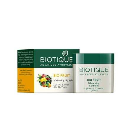 Biotique Bio Fruit Whitening Lip Balm, 12g (Best Headache Balm In India)