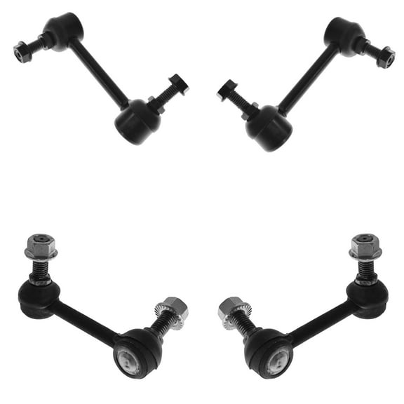 TRQ Sway Bar Link Kit Set of 4 Front Rear Left Right for Chevy GMC Buick Saab PSA55821