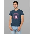 thumbnail image 2 of Unicorn University - Heart-Eyed Emoji Design Men's T-shirt, 2 of 4
