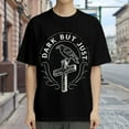 thumbnail image 3 of Black T Shirts for Men, Raven Dark But Just, Graphic Mens Graphic Tees, 24827574,XL, 3 of 8