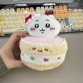 thumbnail image 6 of Cartoon Cute Chiikawa Hachiware Birthday Cake Plush Toys Anime Usagi Pudding Collect Dolls Birthday Gift Women, 6 of 10