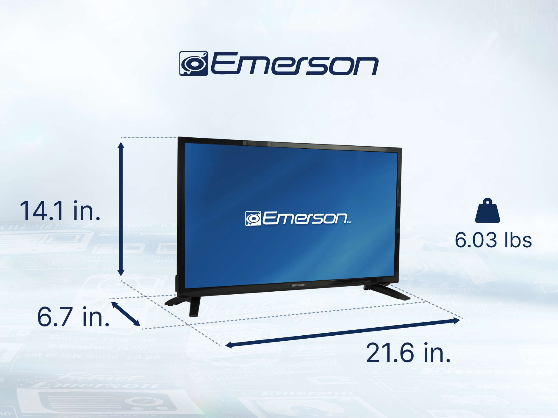 Emerson 24" HD Smart TV with Built-in DVD Player photo 2